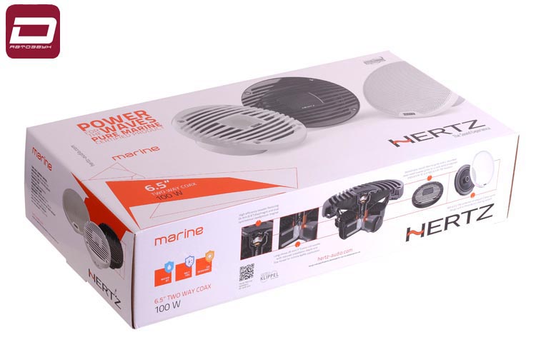 Hertz HEX 6.5 M-TW Coax Set White  2-х полосная коаксиальная   влагозащищенная акустика 16,5см (1)