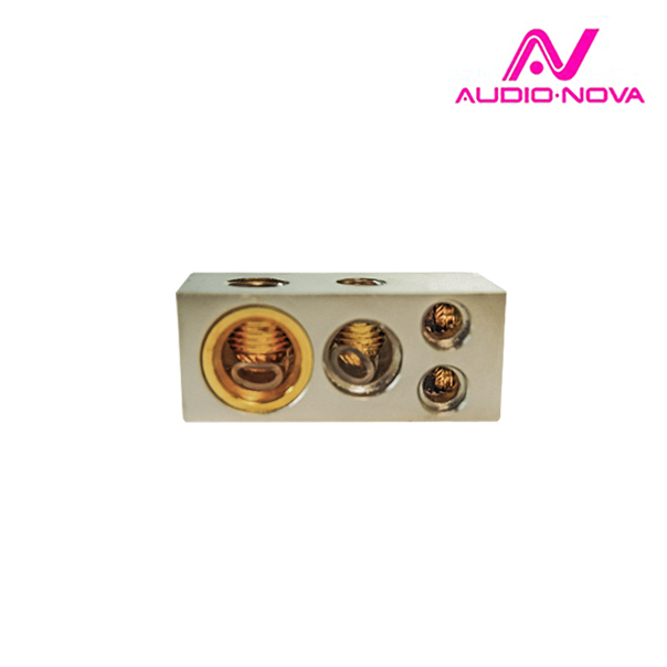 AUDIO NOVA BT2.S (+ -)  Клемма аккумуляторная, универсальная  + и - . Входы  1х0 2Ga (до 54мм2), 1х2 (3)