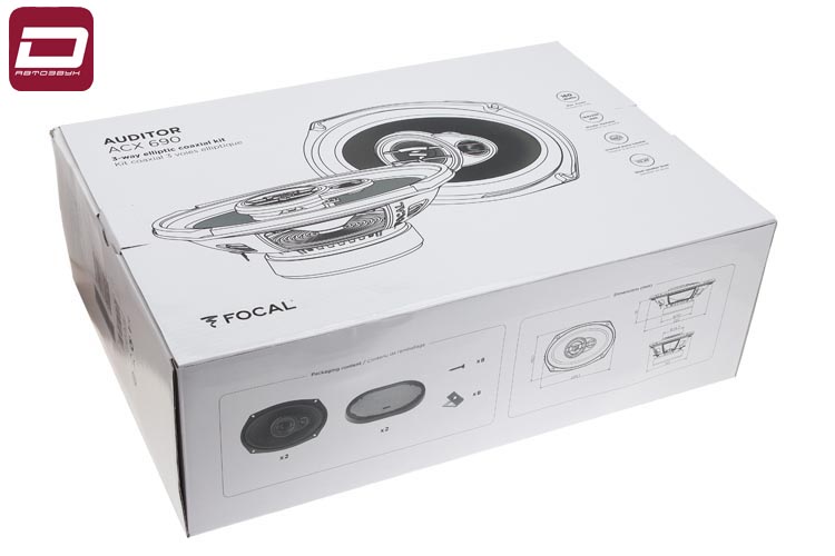 Focal Auditor ACX 690   2-полосная коаксиальная акустика15x22,5 см( 6 x9_), (1)