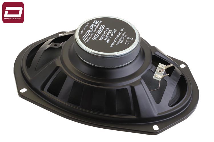Alpine SXE-6925S   2-полосная коаксиальная акустика 6x9_ ( 15 х 22,5см), 280Bт Пиковая мощность, 45B (5)