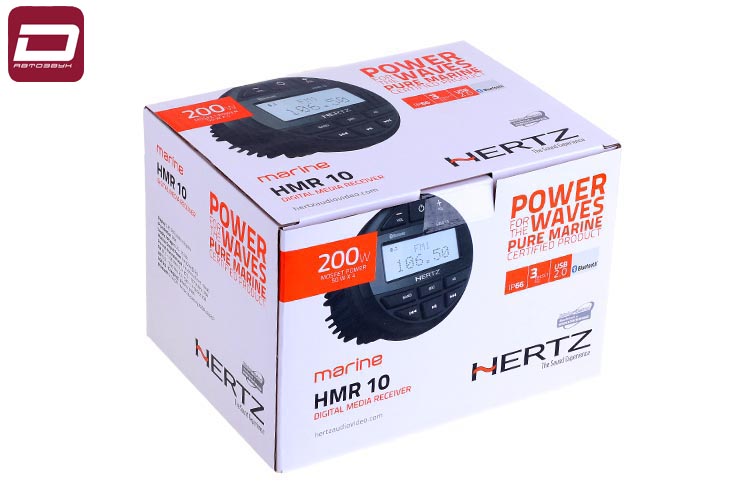 Hertz HMR 10 Digital Media Receiver  цифровой медиаресивер, Дисплей _ Матричный с диагональю 2,8 дюй (1)