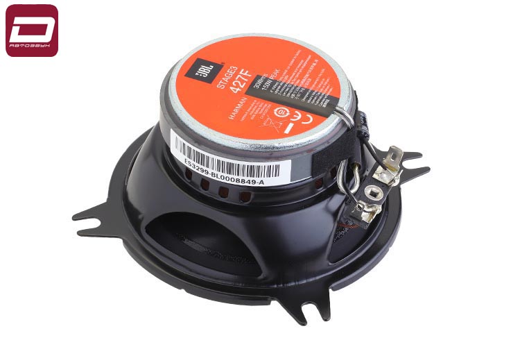 JBL STAGE3 427F  2-х полосная акустика 10см, RMS_max_ 30_90 Вт, 3 Ом, 75-20000 Гц, 90 дБ, Материал В (4)