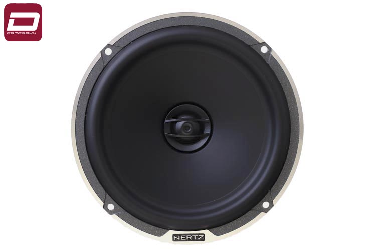 Hertz MPX165.3   2-х полосная коаксиальная акустика 16,5см, 4Ом, 100_200Вт, 45-21500Гц, 92дб, матери (2)