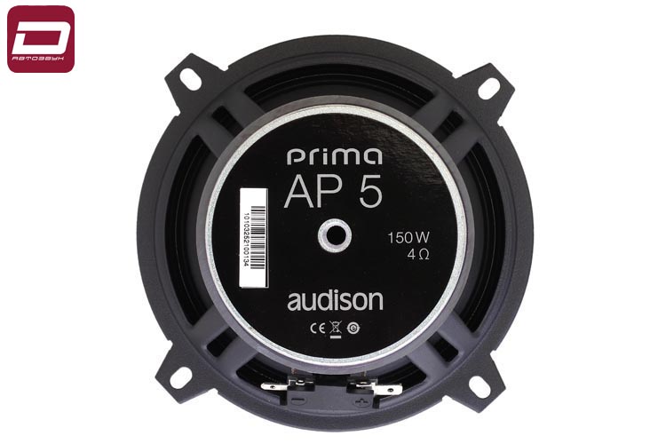 Audison AP 5 Set  мидбасс 130 мм, Максимальная мощность, Вт _ 150 Номинальная мощность, Вт _ 50 Час (5)