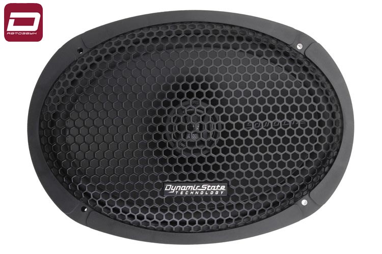 Dynamic State SLE-69cx  2-х полосная коаксиальная акустика 6_9__16.4_23.7 см, пара. RMS_max 80_160 В (2)