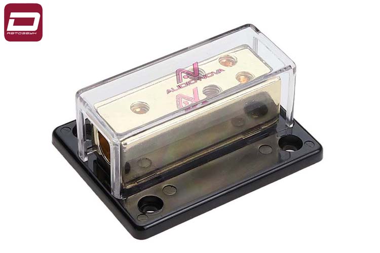 AUDIO NOVA DB6.G  Распределитель питания, вход 1х4Ga (до 20мм ) - выход 4х8Ga (2х10мм ), для автомоб