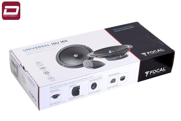 Focal Integration ISU165  2-х компонентная акустика 16,5см, RMS_max_ 70_140 Вт, 4 Ом, 60-21000 Гц, (2)