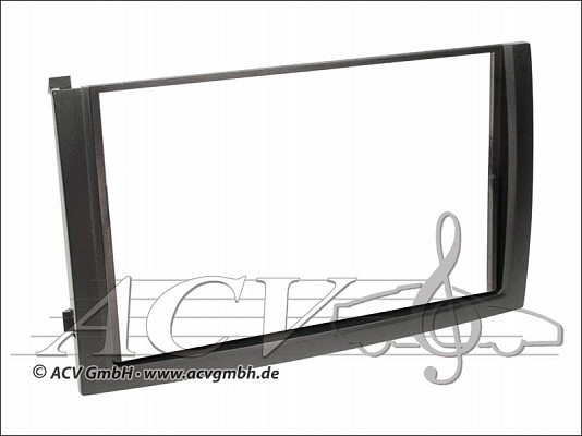 ACV C-quence 281340-06  переходная рамка магитолы 2Din, для SKODA Fabia  01.03-12.06г., цвет ЧЁРНЫЙ