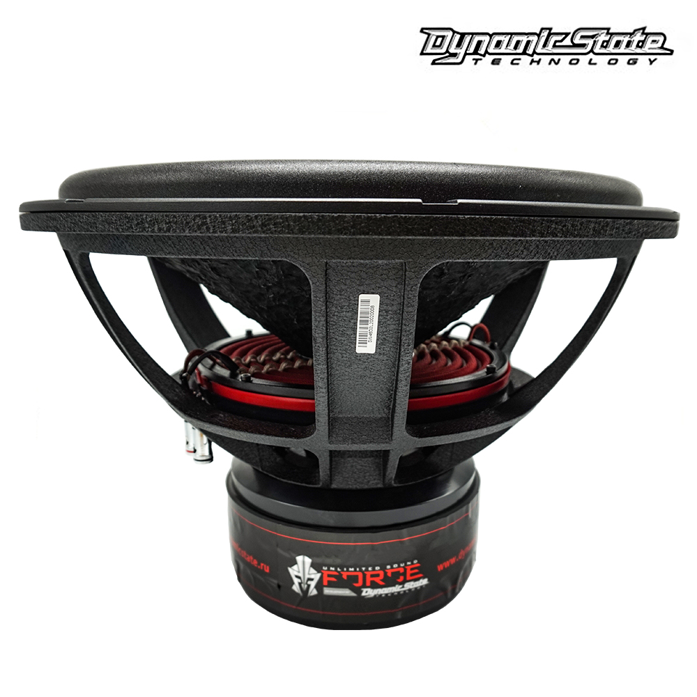 Dynamic State FORCE LIGHT SW46D2  сабвуфер 18    464 mm, Min RMS max  1500 2500 5000 Вт, 2+2 Ом, 33H (2)