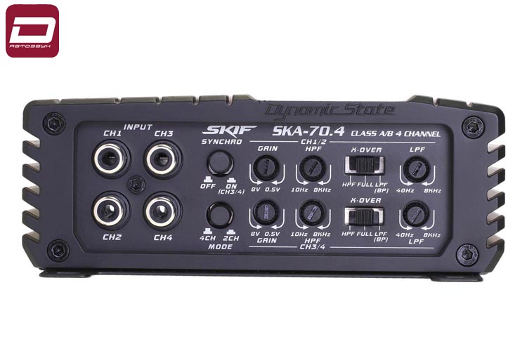 Dynamic State SKIF SKA-70.4  4-канальный широкополосный усилитель, Class AB, (3)