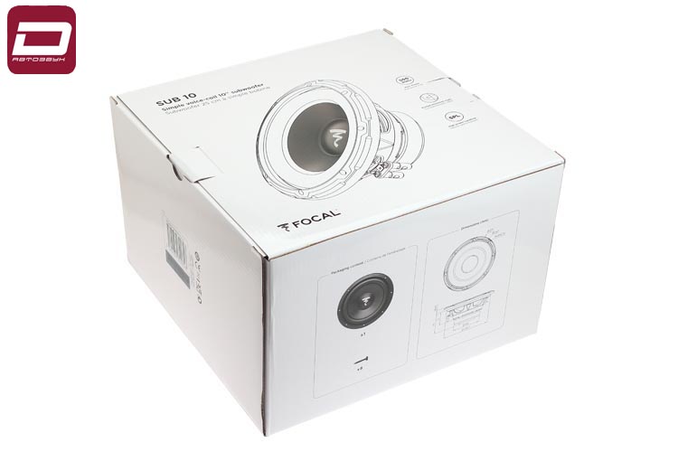 Focal Sub10  сабвуфер 25см for Box, , (1)