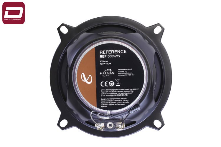 Infinity REF 5032cfx   2-полосная коаксиальная акустика 13 см. (5)