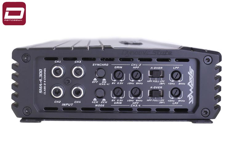 Dynamic State SKIF SMA-4.300  4-канальный широкополосный усилитель, Class FD (2)
