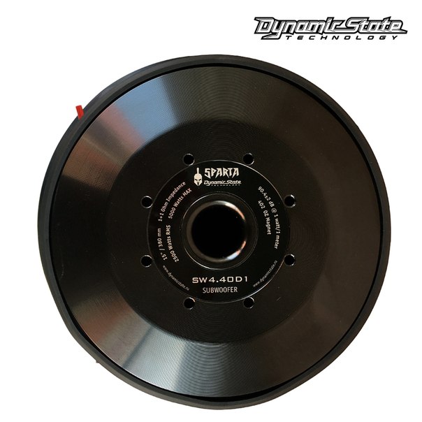 Dynamic State SPARTA SW4.40D1  сабвуфер 15    380 mm, штука, Min RMS max  1000 2500 5000 Вт, 1+1 Ом, (4)