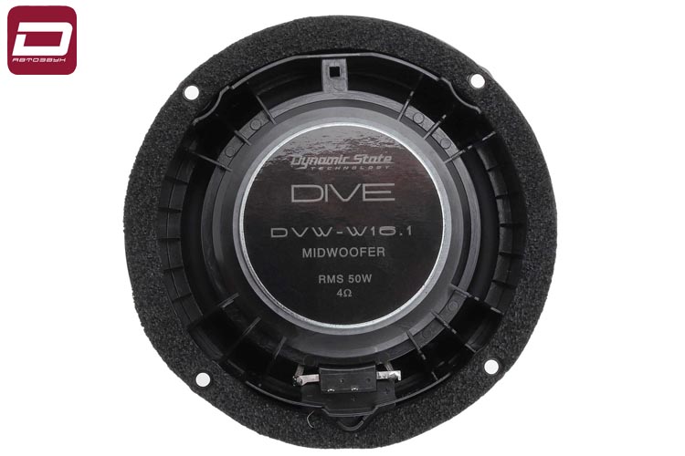 Dynamic State DIVE DVW-CS16.1  2-х полосная компонентная акустика 16,5см (6,5_) для штатных мест (9)