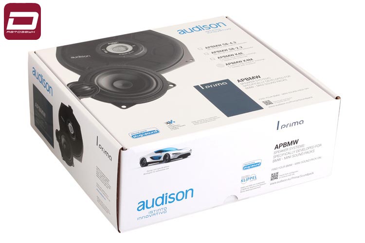 Audison APBMW K4M   2-х компонентная акустика 10 см. для замены штатной в BMW, RMS_max_ 50_100 Вт, 4 (1)