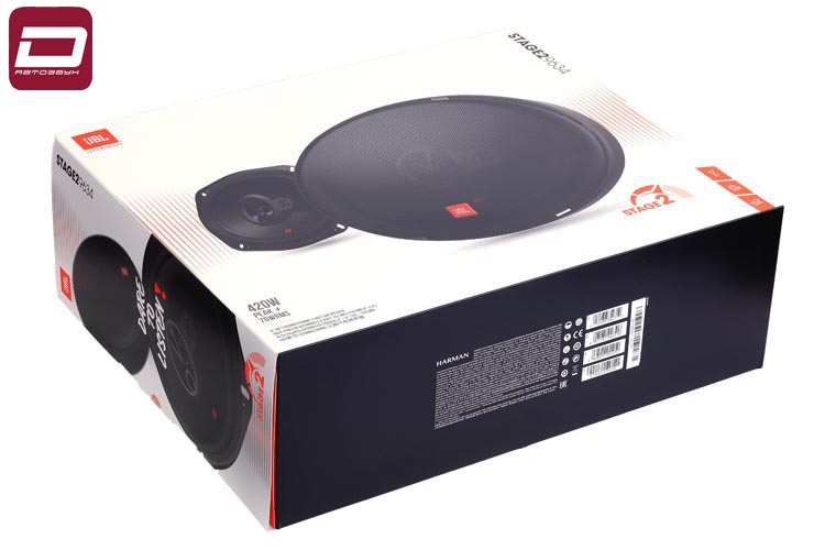 JBL STAGE2 9634  3-х полосная коаксиальная  акустика 6x9_ (1)
