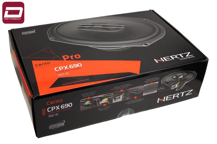 Hertz CPX 690  3-полосная коаксиальная акустика15x22,5 см.( 6х9 ) (1)