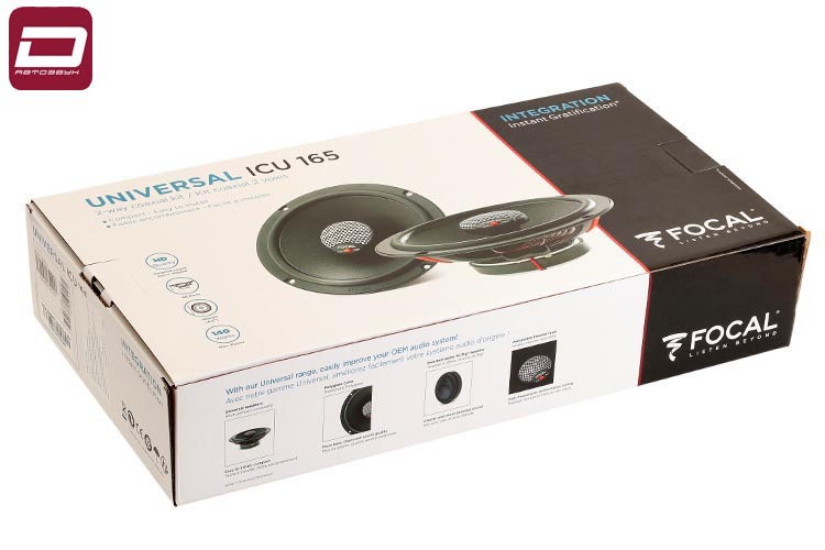 Focal Integration ICU165  2-х полосная коаксиальная  акустика 16,5см, 4 Ом, 70_140 Вт, 60-21000 Гц, (7)