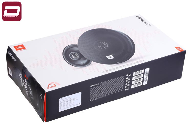 JBL STAGE1 621  2-х полосная коаксиальная аккустика, 6,5_ (165 мм) ,RMS_max 35_175, 4 Ом, Вт, 55 - 2 (1)