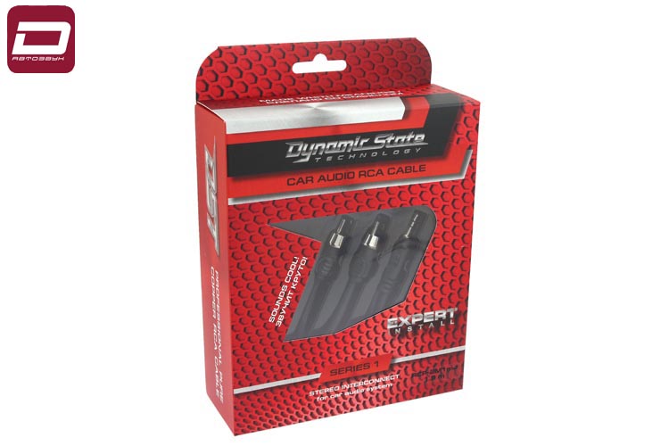 Dynamic State RCP-2M1mJ  SERIES 1 Сигнальный кабель RCA   mini-Jack 3,5мм, (1)