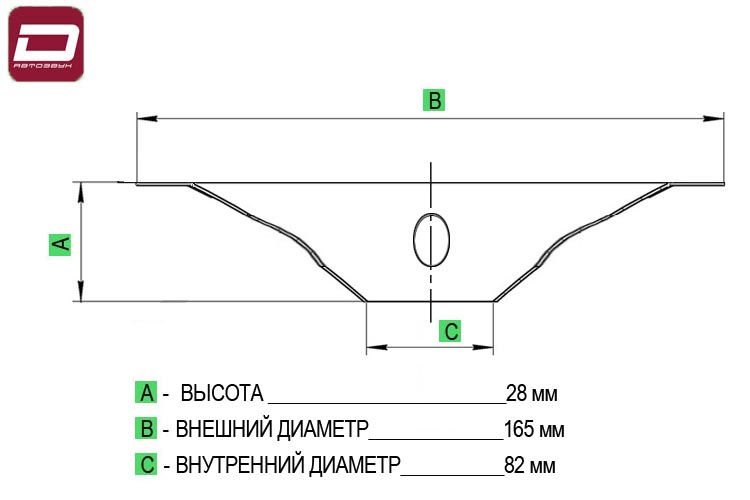 Dynamic State SPPSW-300S Dust cap  колпачок для диффузора 12  (2)