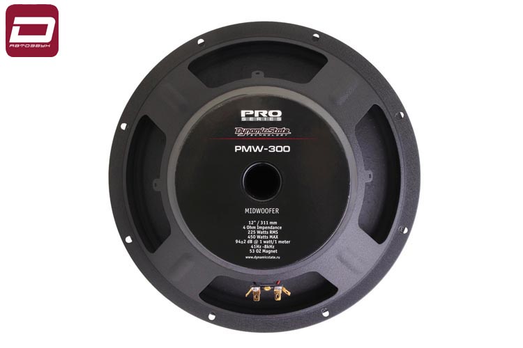 Dynamic State PRO PMW-300  мидбас 12_ _ 311 мм, штука, min_RMS_max 110_225_450 Вт, 4 Ом, 41 Hz -8 KH (5)