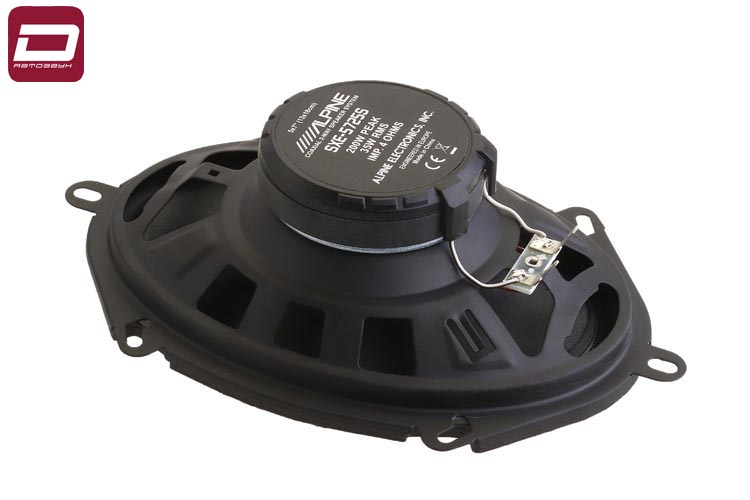 Alpine SXE-5725s  2-х полосная акустика 5_х7_, RMS_макс. 35_200 Вт, 70-20000 Гц,  91дБ, 4 Ом, НЧ диф (4)