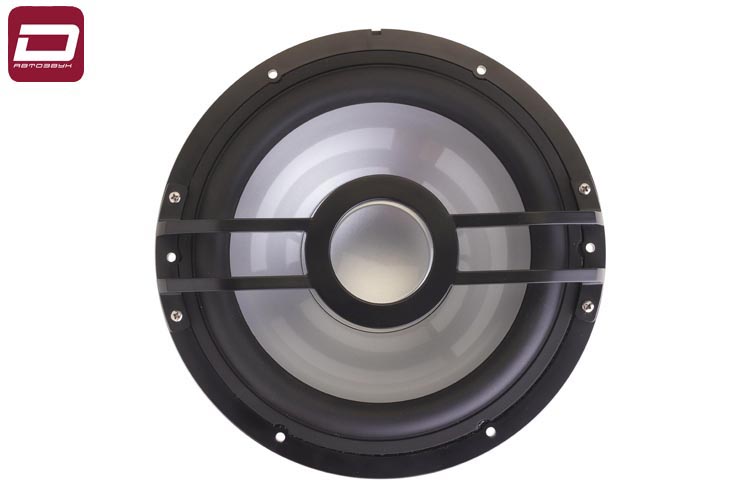 Clarion CMSP-101RGB-4   Морской 10-дюймовый сабвуфер серии Premium с RGB подсветкой. Номинальная мощ (1)