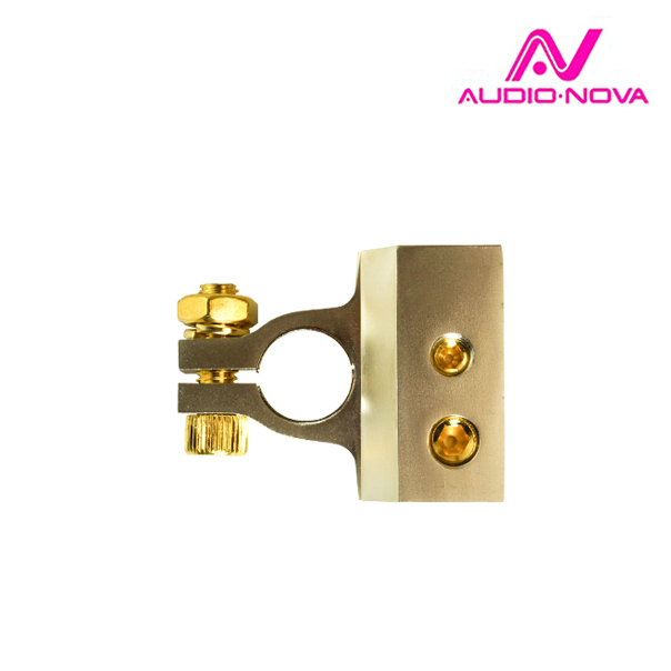 AUDIO NOVA BT2.S (+ -)  Клемма аккумуляторная, универсальная  + и - . Входы  1х0 2Ga (до 54мм2), 1х2 (2)