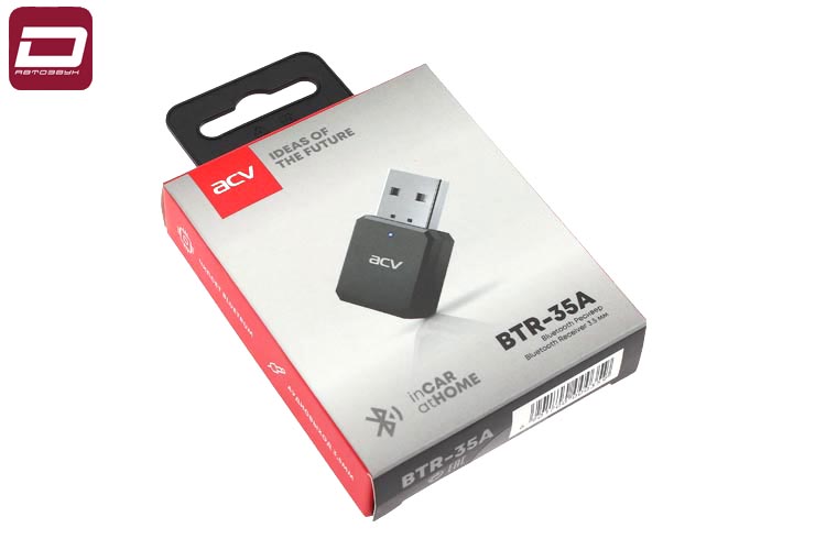 ACV BTR-35A адаптер  AUX-Bluetooth ресивер питание USB (1)
