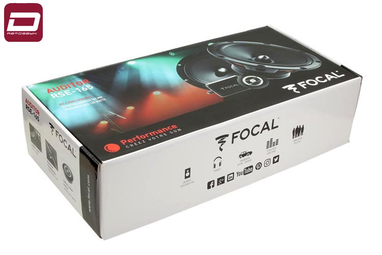 Focal Auditor RSE-165  2-х компонентная акустика 16,5см, RMS_max_ 60_120 Вт, 4 Ом, 60-21000 Гц, 91,5 (3)