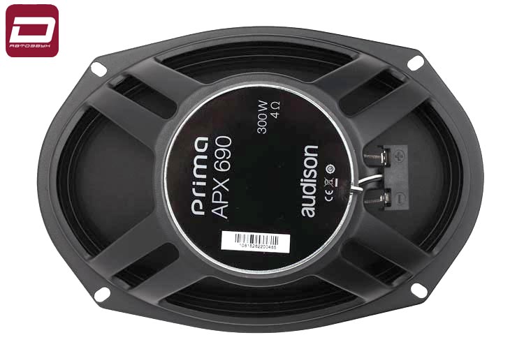 Audison Prima APX 690 3-х полосная акустика 6_x9_, RMS_max_ 100_300 Вт, 4 Ом, 40-23000 Гц, 96 дБ, ди (7)