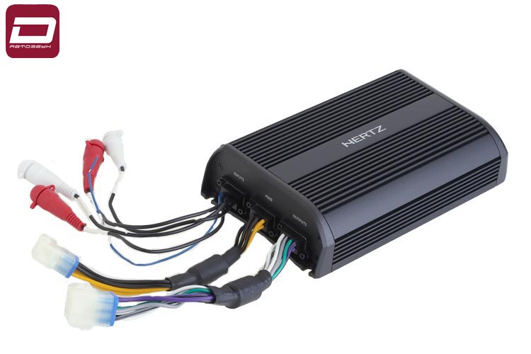 Hertz SP 4.900  4-канальный усилитель класс D.
