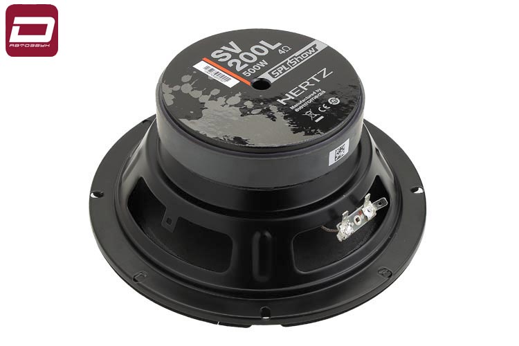 Hertz SV 200L SPL  сабвуфер 20см for Box, 4 Ом, RMS_макс. 400_800 Вт, 25-350 Гц
