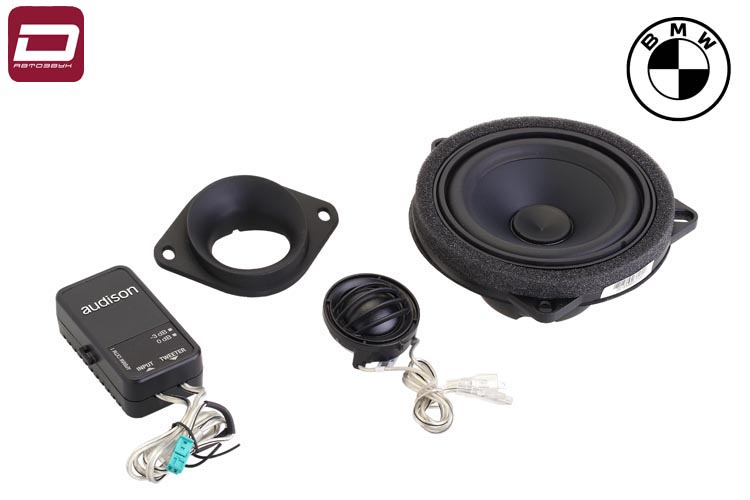 Audison APBMW K4E   2-х компонентная акустика 10 см. для замены штатной в BMW, RMS_max_ 50_100 Вт, 4