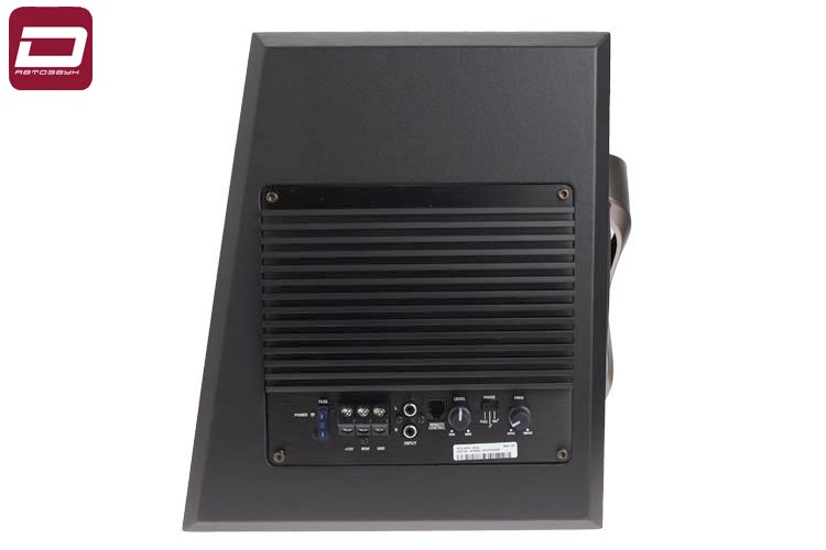 ACV BBA-10R  активный фазоинверторный сабвуфер 25см в корпусе, RMS_max_ 1200 Вт, 4 Ом, ЧХ_ 38-122 Гц (2)