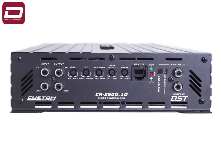 Dynamic State CUSTOM CA-2500.1D  моно-канальный усилитель, Class D, RMS @14,4В, 1% THD, 100Hz Signal (3)