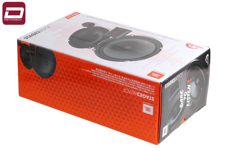 JBL STAGE3 607CF  2-х компонентная акустика 16,5см,  3 Ом, MAX 150Вт, RMS 50Вт, 55Гц-20кГц, 92Дб, вн (5)