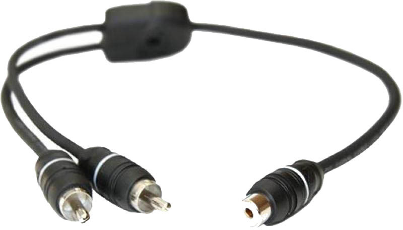 Connection by Audison FSM 030.2  Сигнальный кабель RCA, Y-адаптер_ 2 штекера – 1 гнездо, витая пара