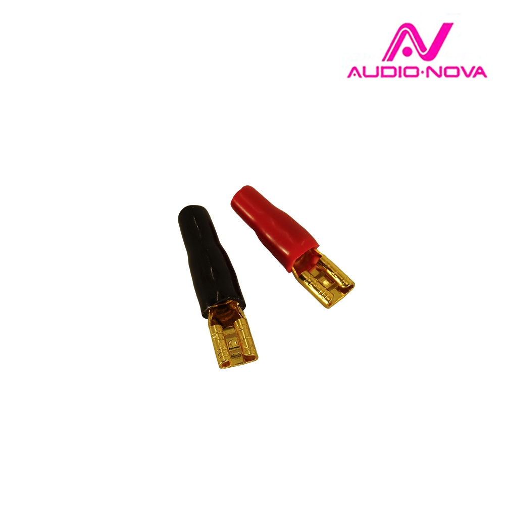 AUDIO NOVA FD4.8  Клемма акустическая, для провода 14-16Ga (до 2,5мм ), ширина лопаточки 4,7мм, PVC (2)