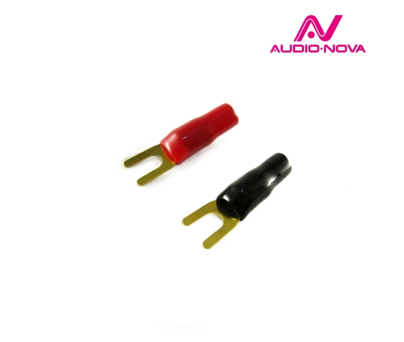 AUDIO NOVA ST10U4  Клемма вилка U-образная, для кабеля 10-12Ga (4-7мм ), межконтактное (U) расстояни