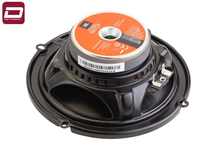 JBL STAGE3 607CF  2-х полосная акустика 16,5см,  3 Ом, MAX 150Вт, RMS 50Вт, 55Гц-20кГц, 92Дб, внешни (3)