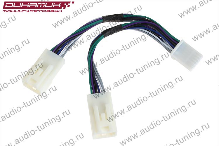 YATOUR TOY 6 6   Y-АДАПТЕР TOYOTA (6+6) для  паралельного подключения USB чейнджера N-Disk со штатны (2)