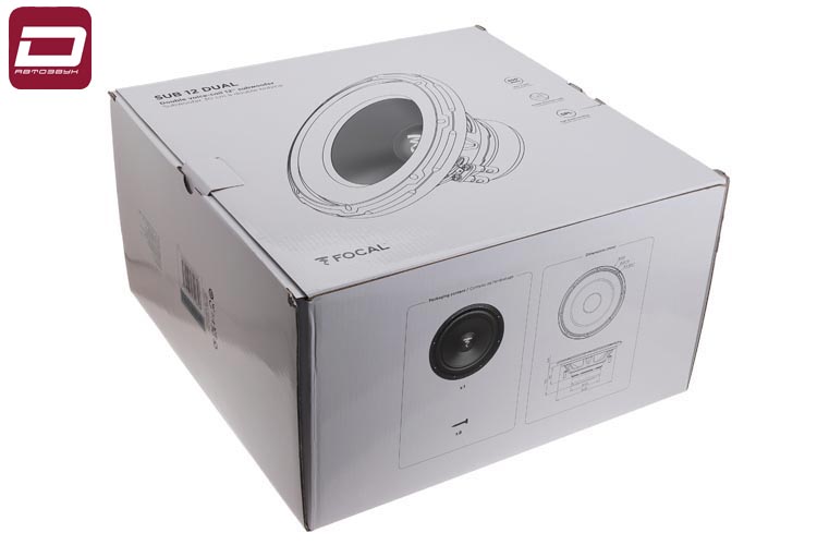 Focal Sub 12 DUAL  сабвуфер 30см for Box, 4 Ом, RMS_макс. 300_600 Вт (5)