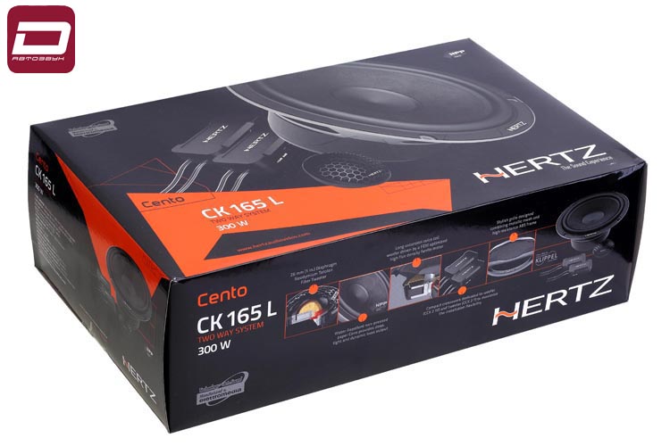 Hertz CK 165L   2-х компонентная акустика 16,5см, 4 Ом, 100_300 Вт, 50-22500 Гц, 91дБ. Кроссовер _ 3 (9)