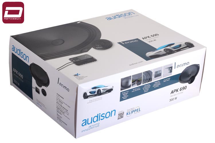 Audison Prima APK 690   2-х компонентная акустика 6 x 9 см, RMS_max_ 100_300 Вт, 4 Ом, 40-20000 Гц, (7)