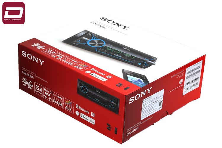 Sony DSX-A416BT  медиа рессивер с  Bluetooth, (1)