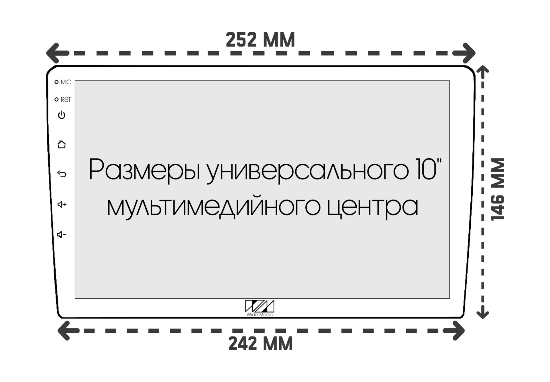 Wide Media MT-PRO-MFA-QU-4/32 мультимедийный центр