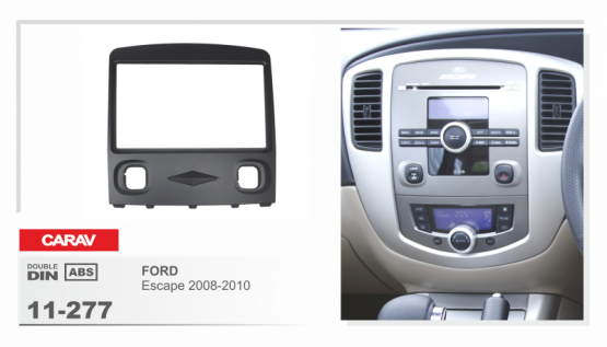 CARAV 11-277  переходная рамка магитолы 2DIN для FORD Escape (ZD) 2008-2010г.